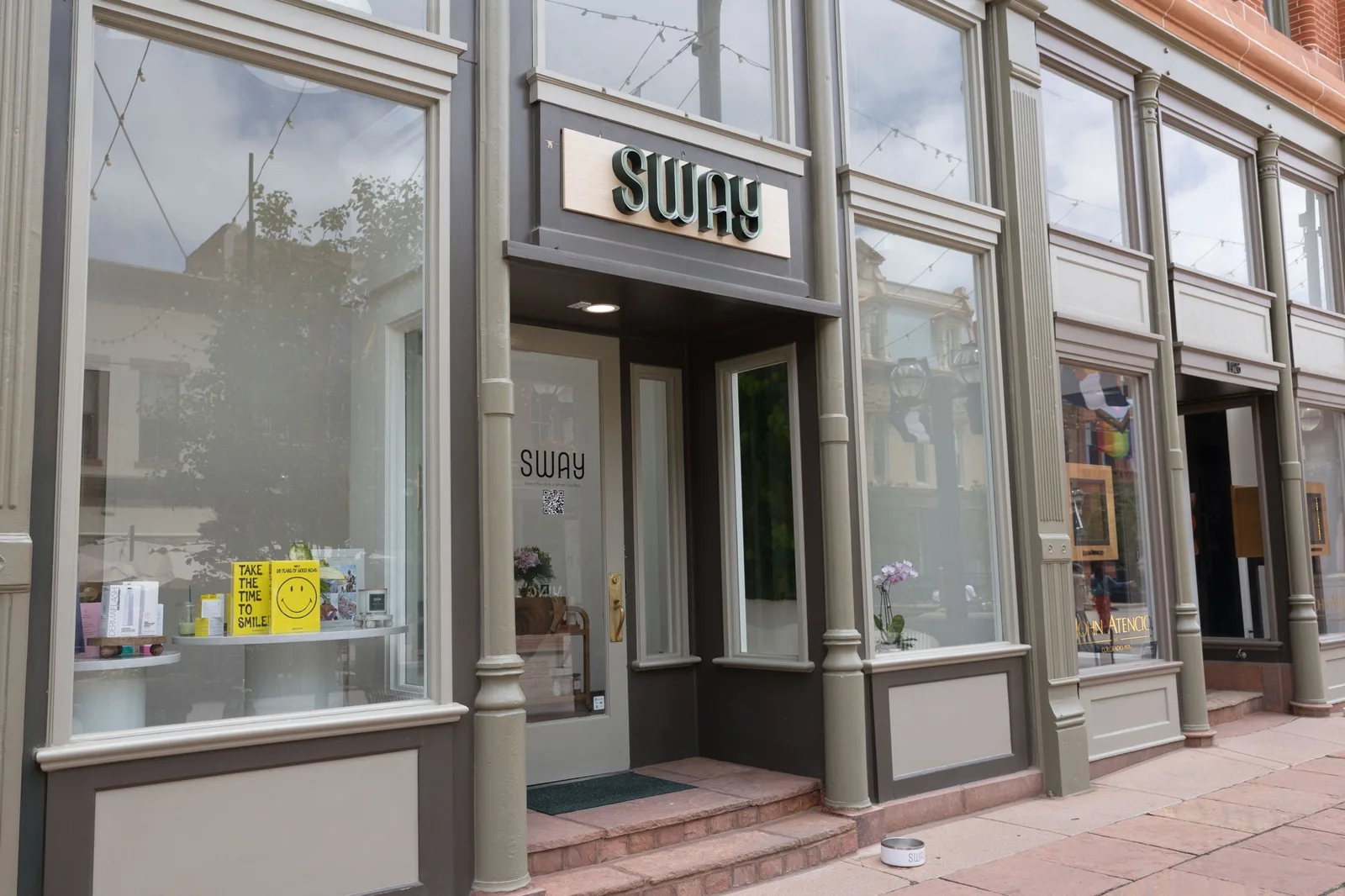 Sway by Spavia storefront in Denver